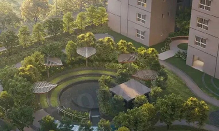 Garden, godrej-samaris 3 Bedroom 2935 Sq.Ft. Apartment In Sector 53 Gurgaon 10477186