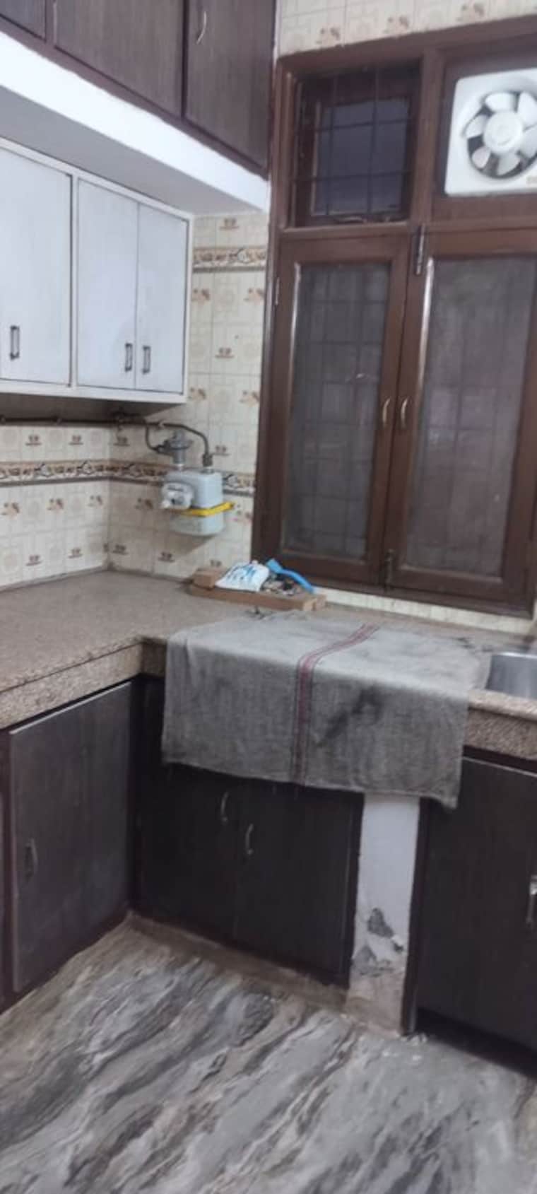 Kitchen, chattarpur 1 Bedroom 400 Sq.Ft. Builder Floor In Chattarpur Delhi 10474427