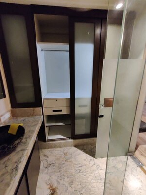Bathroom in 3 BHK Apartment at Arihant CHS Khar West, Khar West – for Rent