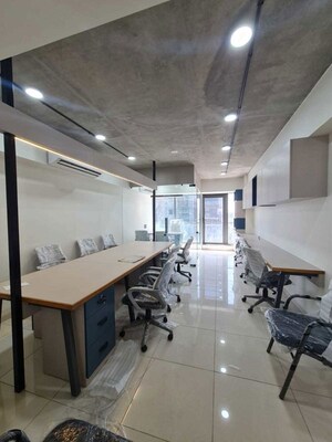 Team Area in  Office Space at Zion Z One, Bodakdev – for Rent