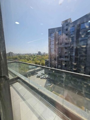 Balcony in  Office Space at Zion Z One, Bodakdev – for Rent