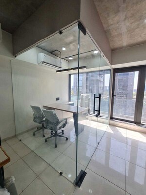 Kitchen in  Office Space at Zion Z One, Bodakdev – for Rent