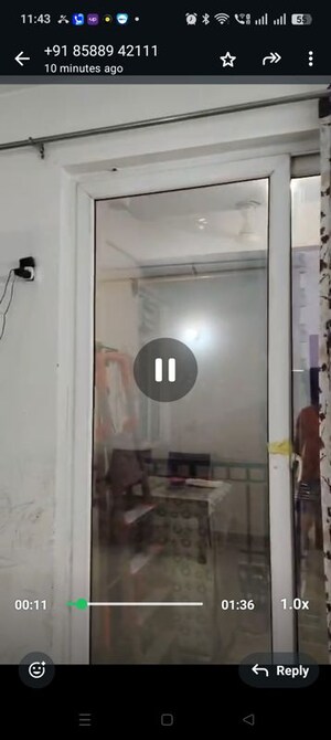 Bathroom in 3 BHK Apartment at Supertech EcoVillage III, Sector 16b Greater Noida – for Rent