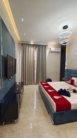 Bedroom in 4 BHK Builder Floor at Anand Niketan – for Rent