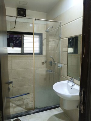 Bathroom in 3 BHK Apartment at Kakatiya Hills, Jubilee Hills – for Sale