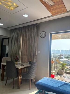 Living Room in 2 BHK Apartment at Shapoorji Pallonji Joyville Hinjewadi, Hinjewadi – for Rent