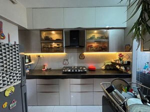 Kitchen in 2 BHK Apartment at Shapoorji Pallonji Joyville Hinjewadi, Hinjewadi – for Rent