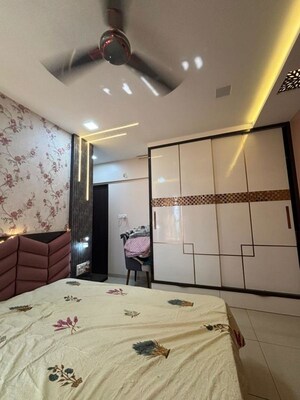 Bedroom in 2 BHK Apartment at Shapoorji Pallonji Joyville Hinjewadi, Hinjewadi – for Rent