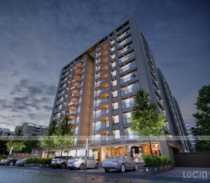 3 BHK Apartment – Exterior View View at Swastika Heights, Bhayli - for Sale