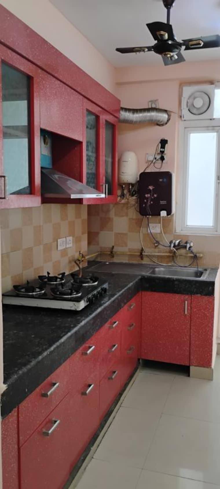 Kitchen, jaypee-green-kosmos-phase-ii 2 Bedroom 940 Sq.Ft. Apartment In Sector 134 Noida 10477320