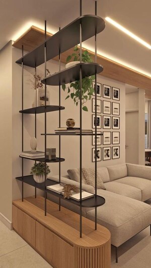 Staircase in 3 BHK Builder Floor at Anand Niketan – for Rent