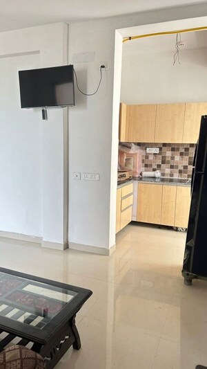 Kitchen in 2 BHK Apartment at Prateek Grand City, Siddharth Vihar – for Rent