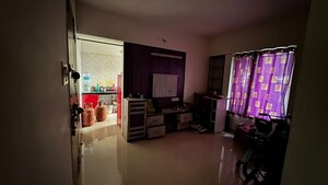 Living Room in 1 BHK Apartment at Wakad – for Sale