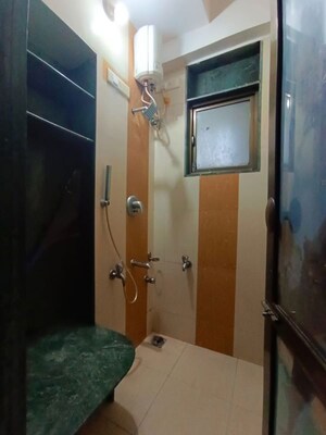 Bathroom in 1 BHK Apartment at Hiranandani Princeton CHS, Powai – for Rent
