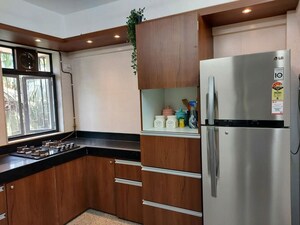 Kitchen in 1 BHK Apartment at Vyas CHS, Andheri West – for Rent