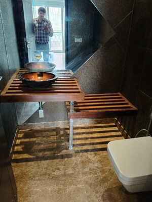 Staircase in 4 BHK Builder Floor at Hauz Khas – for Rent