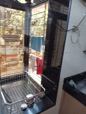 Staircase in 1.5 BHK Apartment at Sandesh Nagar – for Rent