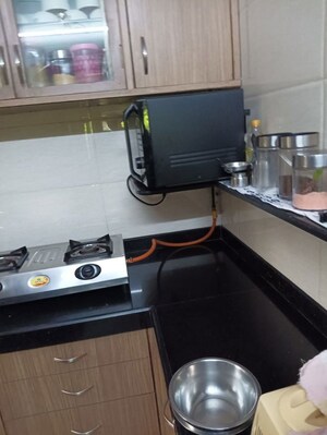 Kitchen in 1.5 BHK Apartment at Sandesh Nagar – for Rent