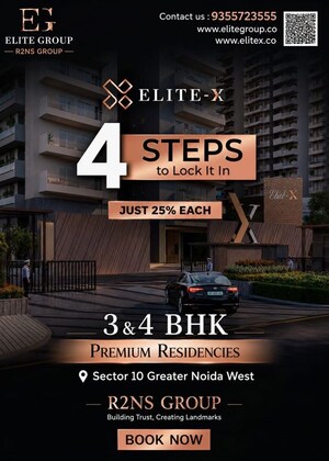 3 BHK Apartment – Exterior View View at Elite X, Sector 10 Greater Noida - for Sale