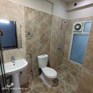 Bathroom in 1 BHK Apartment at Prateek Grand City, Siddharth Vihar – for Sale