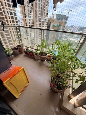 Balcony in 3 BHK Apartment at Runwal Bliss, Kanjurmarg East – for Rent