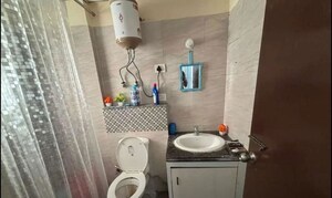 Bathroom in 2 BHK Apartment at NK Sharma Savitry Greens, Lohgarh – for Rent