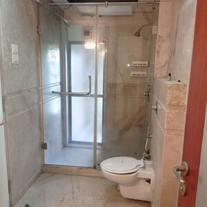 Bathroom in 3 BHK Apartment at Mayfair Bliss, Khar West – for Rent