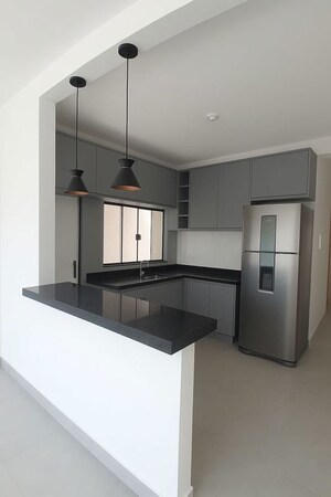 Kitchen in 3 BHK Builder Floor at Defence Colony – for Rent