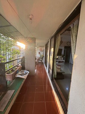 Balcony in 3.5 BHK Apartment at Kanungo Shreepati Complex, Mira Road East – for Sale