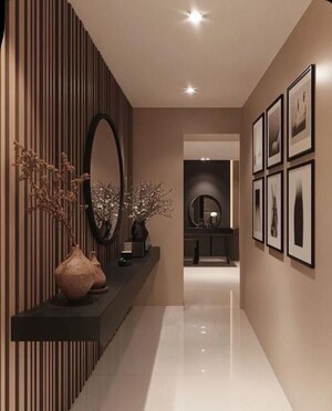 Building Lobby in 3 BHK Builder Floor at Defence Colony – for Rent