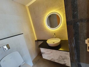 Bathroom in 3 BHK Apartment at ASBL Spectra, Financial District – for Rent