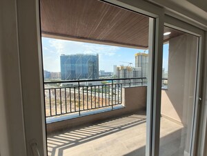 Balcony in 3 BHK Apartment at ASBL Spectra, Financial District – for Rent