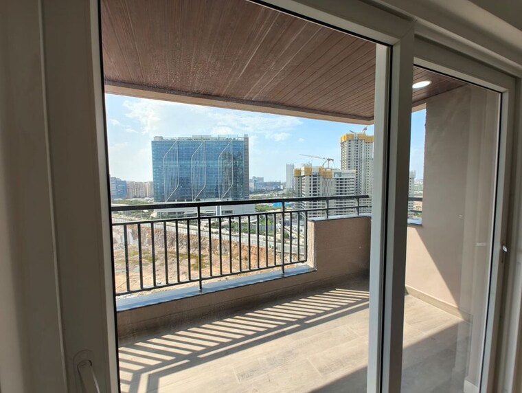 Balcony, asbl-spectra 3 Bedroom 2220 Sq.Ft. Apartment In Financial District Hyderabad 10477766