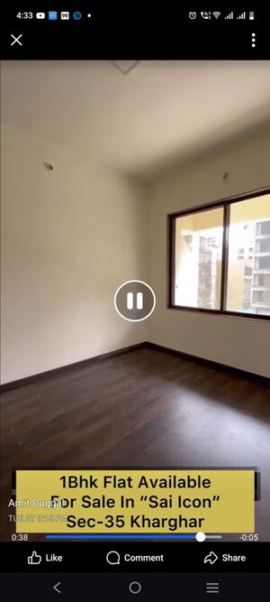 Room in 1 BHK Apartment at Nerul – for Rent