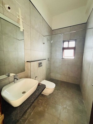 Bathroom in 3 BHK Apartment at Shanthala Nagar – for Rent