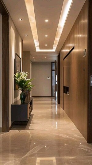 Building Lobby in 3 BHK Builder Floor at Defence Colony – for Rent
