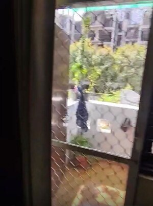 Balcony in 3.5 BHK Apartment at Sanchar Residency, Raj Nagar Extension – for Sale