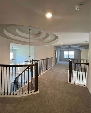 Staircase in 4 BHK Builder Floor at Defence Colony – for Rent
