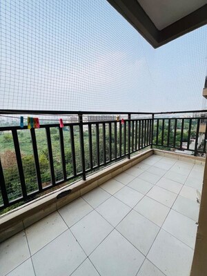 Balcony in 3 BHK Apartment at Ardee City Palm Grove Heights, Sector 52 – for Rent