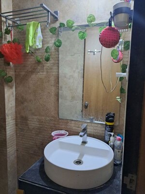 Bathroom in 1 BHK Apartment at Wadgaon Sheri – for Rent