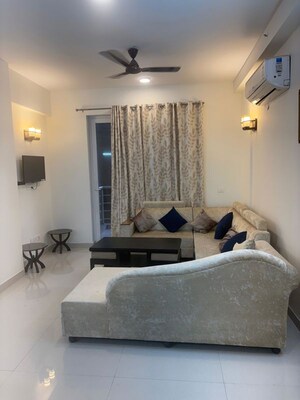 Living Room in 3 BHK Apartment at Capital Residency 360, Sector 70a – for Rent