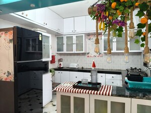 Kitchen in 2 BHK Villa at Palace Orchard CHS, Mohammadwadi – for Rent