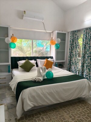 Bedroom in 2 BHK Villa at Palace Orchard CHS, Mohammadwadi – for Rent