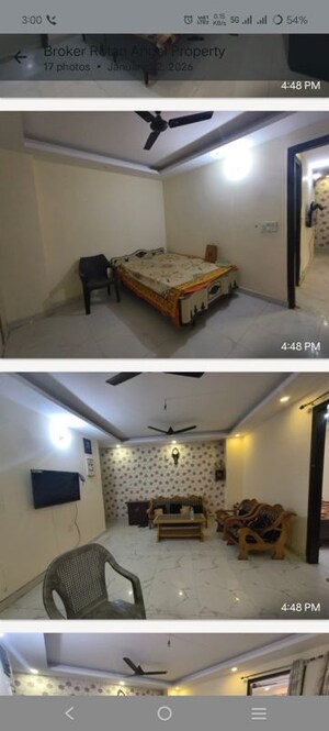 Bedroom in 2 BHK Builder Floor at Ansal Plaza Sector-23, Sector 23 – for Rent