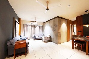 Living Room in 3 BHK Apartment at Chandkheda – for Sale