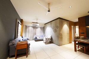 Living Room in 3 BHK Apartment at Chandkheda – for Sale
