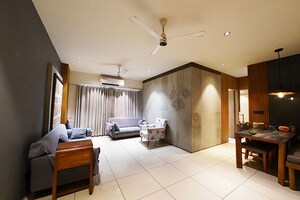 Living Room in 3 BHK Apartment at Chandkheda – for Sale