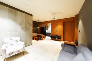 Living Room in 3 BHK Apartment at Chandkheda – for Sale