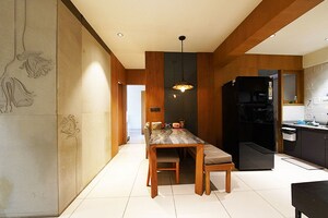 Kitchen in 3 BHK Apartment at Chandkheda – for Sale