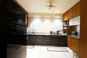 Kitchen in 3 BHK Apartment at Chandkheda – for Sale